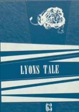 1963 Lyons High School Yearbook from Lyons, Colorado cover image