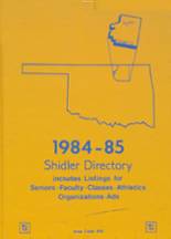 1985 Shidler High School Yearbook from Shidler, Oklahoma cover image
