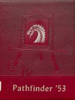 Collierville High School 1953 yearbook cover photo