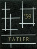 1959 Goode-Barren High School Yearbook from Sesser, Illinois cover image