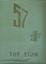 Littleton High School 1957 yearbook cover photo