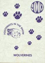2003 Bayfield High School Yearbook from Bayfield, Colorado cover image