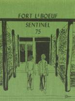 Ft. Leboeuf High School 1975 yearbook cover photo