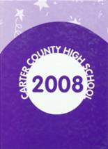 Carter County High School 2008 yearbook cover photo