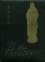 Joliet Catholic High School 1958 yearbook cover photo