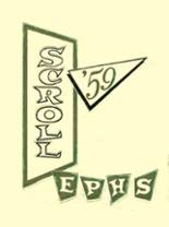 Elmwood Park High School 1959 yearbook cover photo