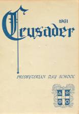 Presbyterian Day School 1961 yearbook cover photo