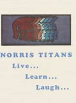 Norris High School 1983 yearbook cover photo