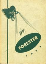 Forest Avenue High School 1954 yearbook cover photo