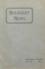 Bulkeley School 1913 yearbook cover photo