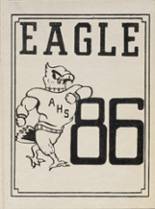 Achille High School 1986 yearbook cover photo