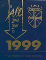 St. Alphonsus High School 1999 yearbook cover photo