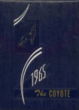 Columbia High School 1965 yearbook cover photo