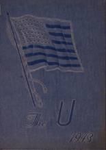 Union High School 1943 yearbook cover photo