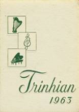 Trinity High School 1963 yearbook cover photo