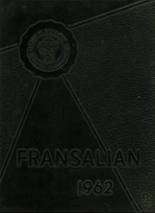 St. Francis De Sales High School 1962 yearbook cover photo