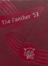 Benton High School 1953 yearbook cover photo