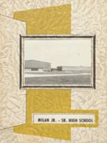 Milan High School 1967 yearbook cover photo