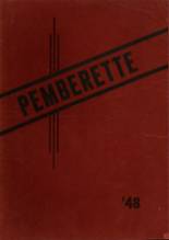 Pemberville High School 1948 yearbook cover photo