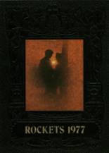 Rockford High School 1977 yearbook cover photo
