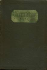Ishpeming High School 1923 yearbook cover photo