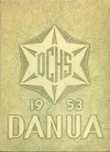 Dansville High School 1953 yearbook cover photo