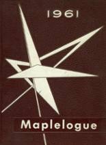 Maplewood High School 1961 yearbook cover photo