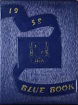 1958 St. Johns High School Yearbook from Jackson, Michigan cover image