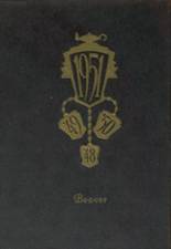 Augusta High School 1951 yearbook cover photo