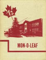 Mapletown Junior-Senior High School 1972 yearbook cover photo