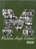 Malden High School 2015 yearbook cover photo