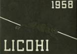 Litchfield High School 1958 yearbook cover photo