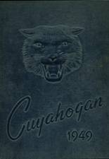 Cuyahoga Falls High School 1949 yearbook cover photo