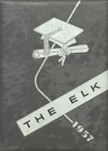 Elkton High School 1957 yearbook cover photo