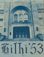 Hillsboro High School 1953 yearbook cover photo