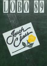 Longview High School 1989 yearbook cover photo