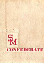 Stone Mountain High School 1957 yearbook cover photo