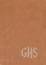 Greenville High School 1942 yearbook cover photo