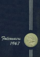Falconer High School 1967 yearbook cover photo