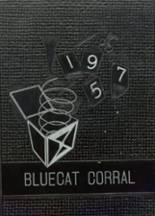 Coleman High School 1957 yearbook cover photo