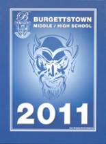 Burgettstown High School 2011 yearbook cover photo