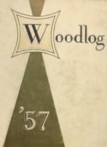 Woodlawn High School 1957 yearbook cover photo