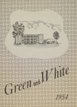 Greene Community High School 1954 yearbook cover photo