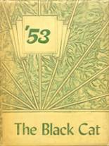 Prestonsburg High School 1953 yearbook cover photo