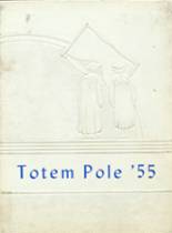 Hoosic Valley Central High School 1955 yearbook cover photo
