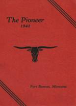 Ft. Benton High School 1942 yearbook cover photo