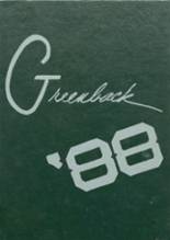 Ponchatoula High School 1988 yearbook cover photo