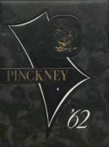 Pinckney High School 1962 yearbook cover photo