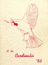 1952 Bison High School Yearbook from Bison, South Dakota cover image