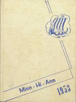 Minneota Public High School 1953 yearbook cover photo